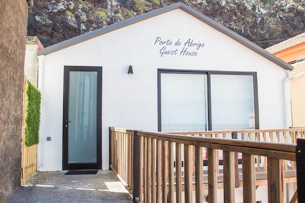 Façade de l’hébergement