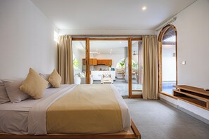 Villa, 3 habitaciones | Minibar, wifi gratis, ropa de cama