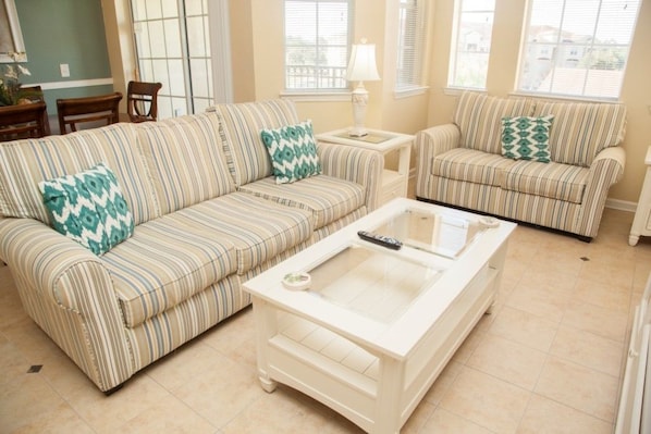 Sala de estar en el lobby