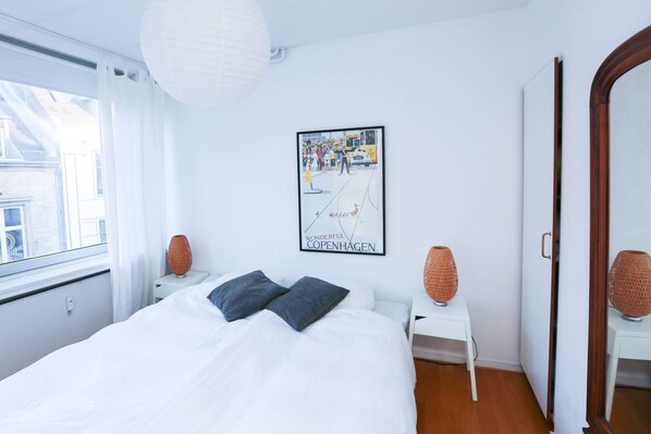 Deluxe appartement | Een strijkplank/strijkijzer, gratis wifi, beddengoed