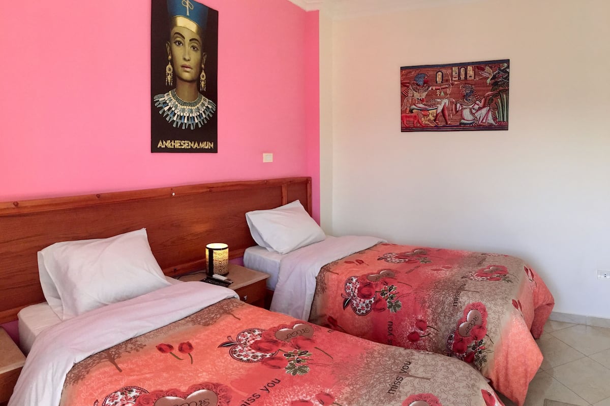 Ankhesenamun Romantic Double or Twin Room | Hypo-allergenic bedding, minibar, individually decorated