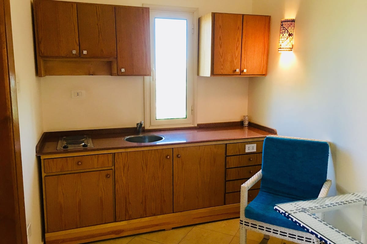 tutankamun deluxe studio suite | private kitchenette | electric kettle, eco-friendly cleaning products