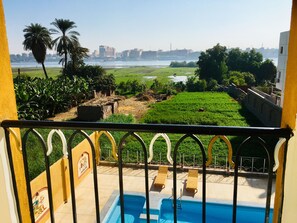 Tutankamun Deluxe Studio Suite | Balcony view - Jewel Howard Carter Hotel (Luxor)