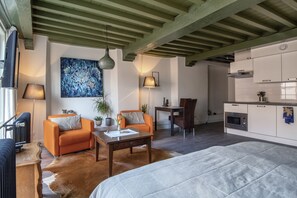 Superior-Studio, 1 Queen-Bett (Stadslogement C)