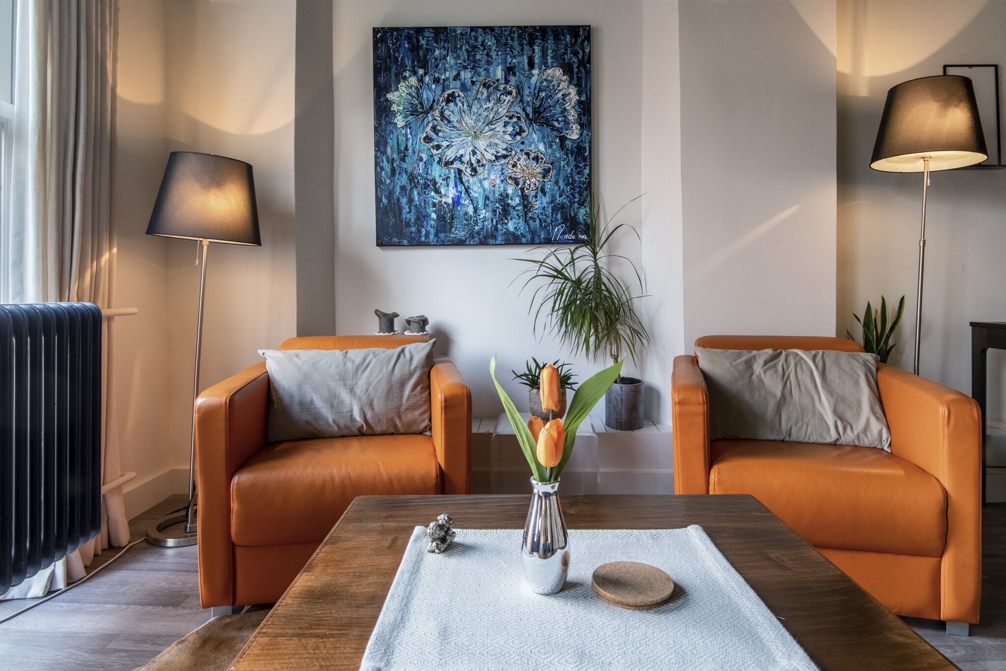 superior studio, 1 queen bed (stadslogement c) | soundproofing, free wifi, bed sheets