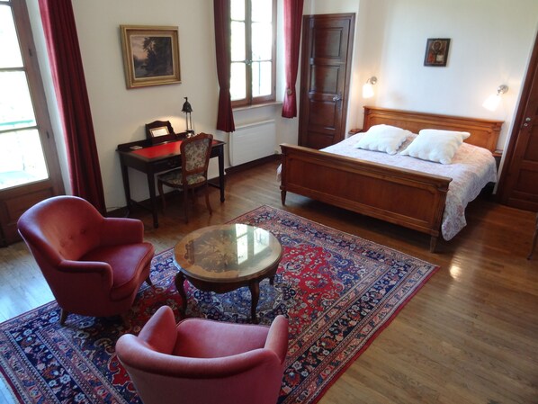 In-room safe, blackout curtains, iron/ironing board