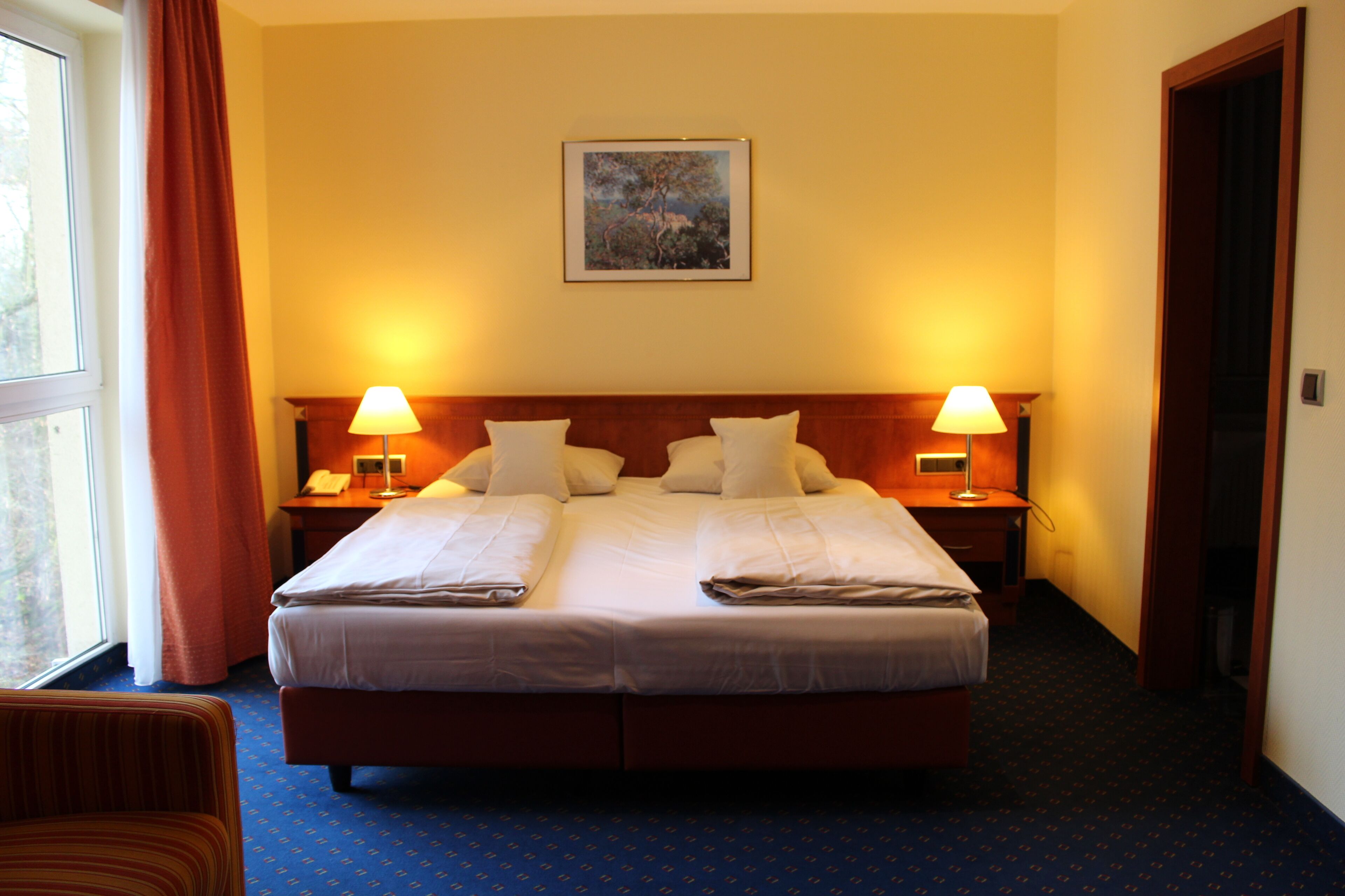 comfort double room | 1 bedroom, in-room safe, blackout curtains, soundproofing