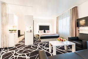 In-room safe, blackout drapes, soundproofing, free WiFi - Sieben Welten Hotel & Spa Resort (Kuenzell)