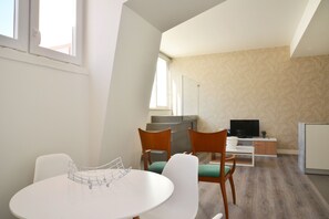 Apartment, 1 Bedroom, Terrace | Living area | LCD TV - Hello Lisbon Graça Modern Apartments (Lisbon)