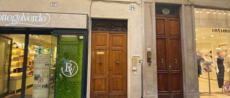 Fassade der Unterkunft