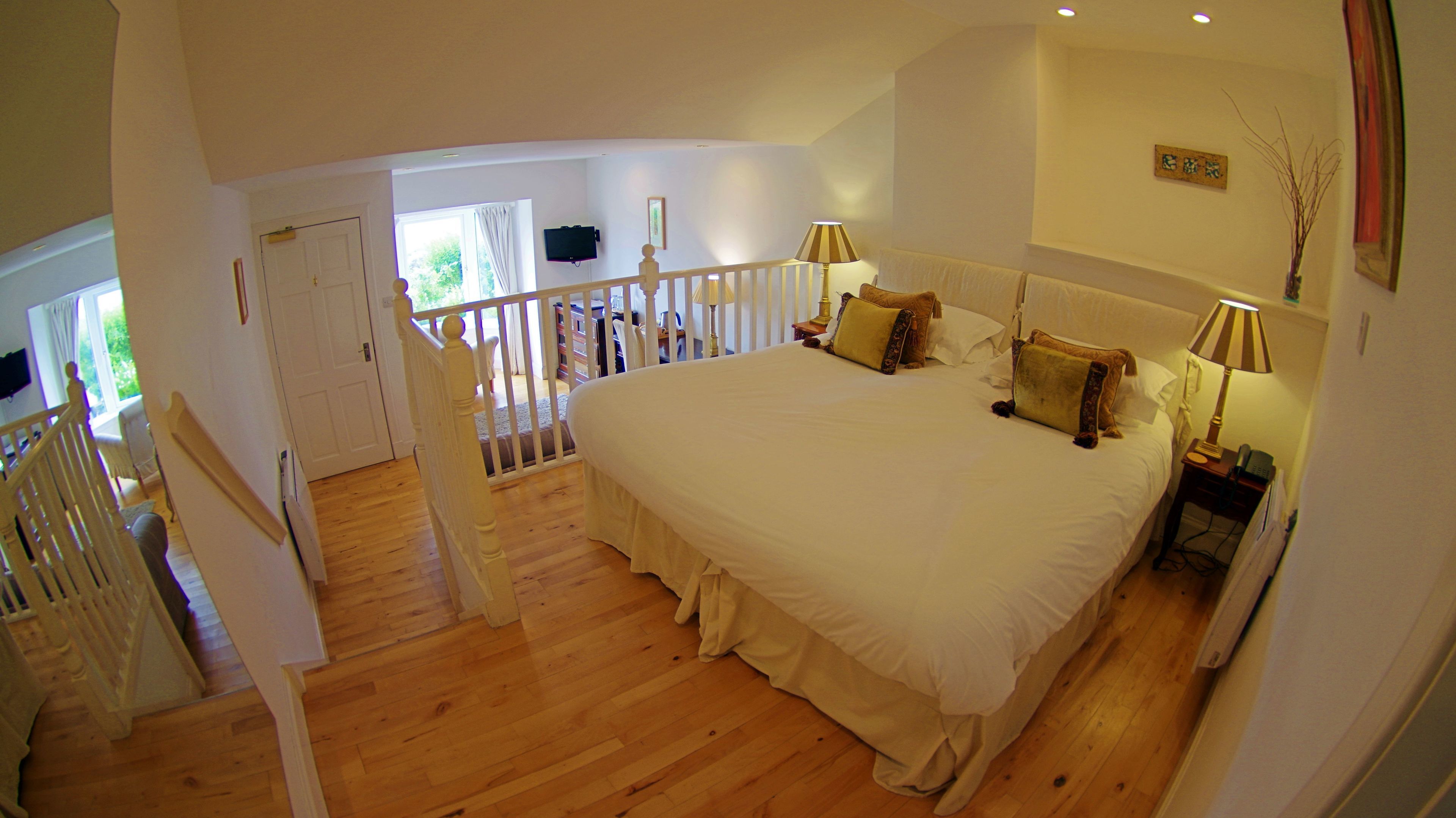 individually decorated, individually furnished, blackout curtains