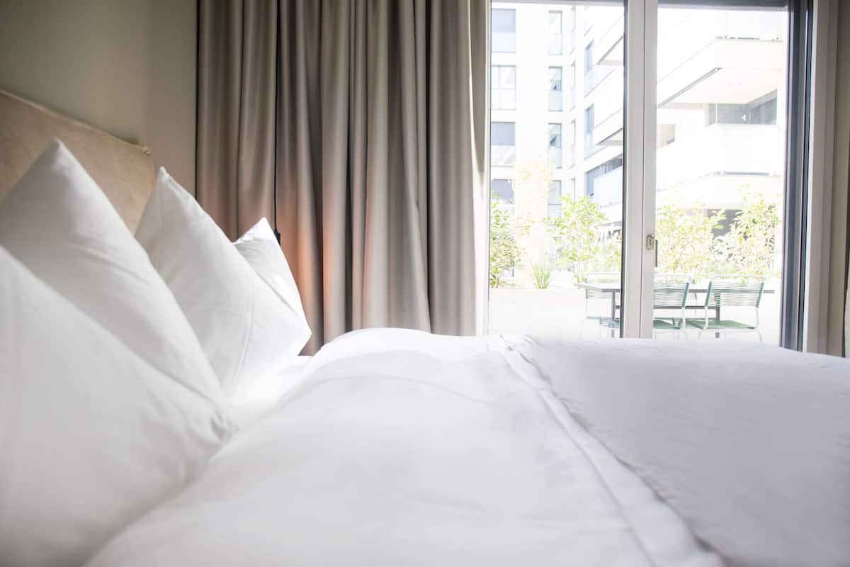 Literie hypoallergénique, couette en duvet