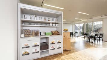 Petit déjeuner continental compris tous les jours