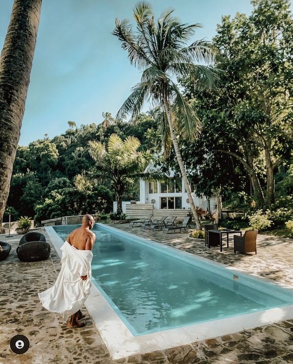 Alberca al aire libre