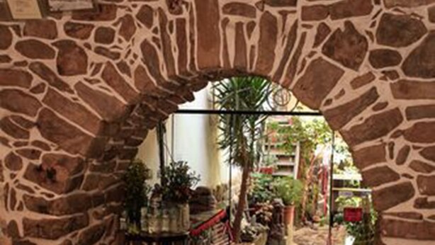 Interior entrance - Kuychipunku Hostal (Ollantaytambo)
