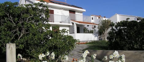 Façade de l’hébergement