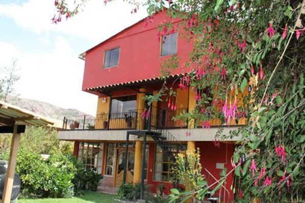 Façade de l’hébergement