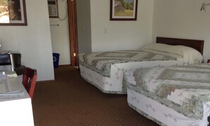 Standard Double Room, 2 Queen Beds, Non Smoking | Living area | 29-inch LCD TV with cable channels, TV - Sultan, Dutch Cup Motel (Sultan)