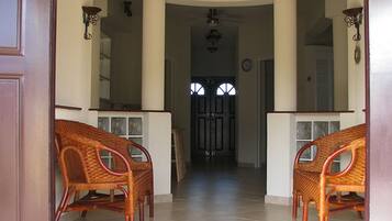 Entrada de la propiedad