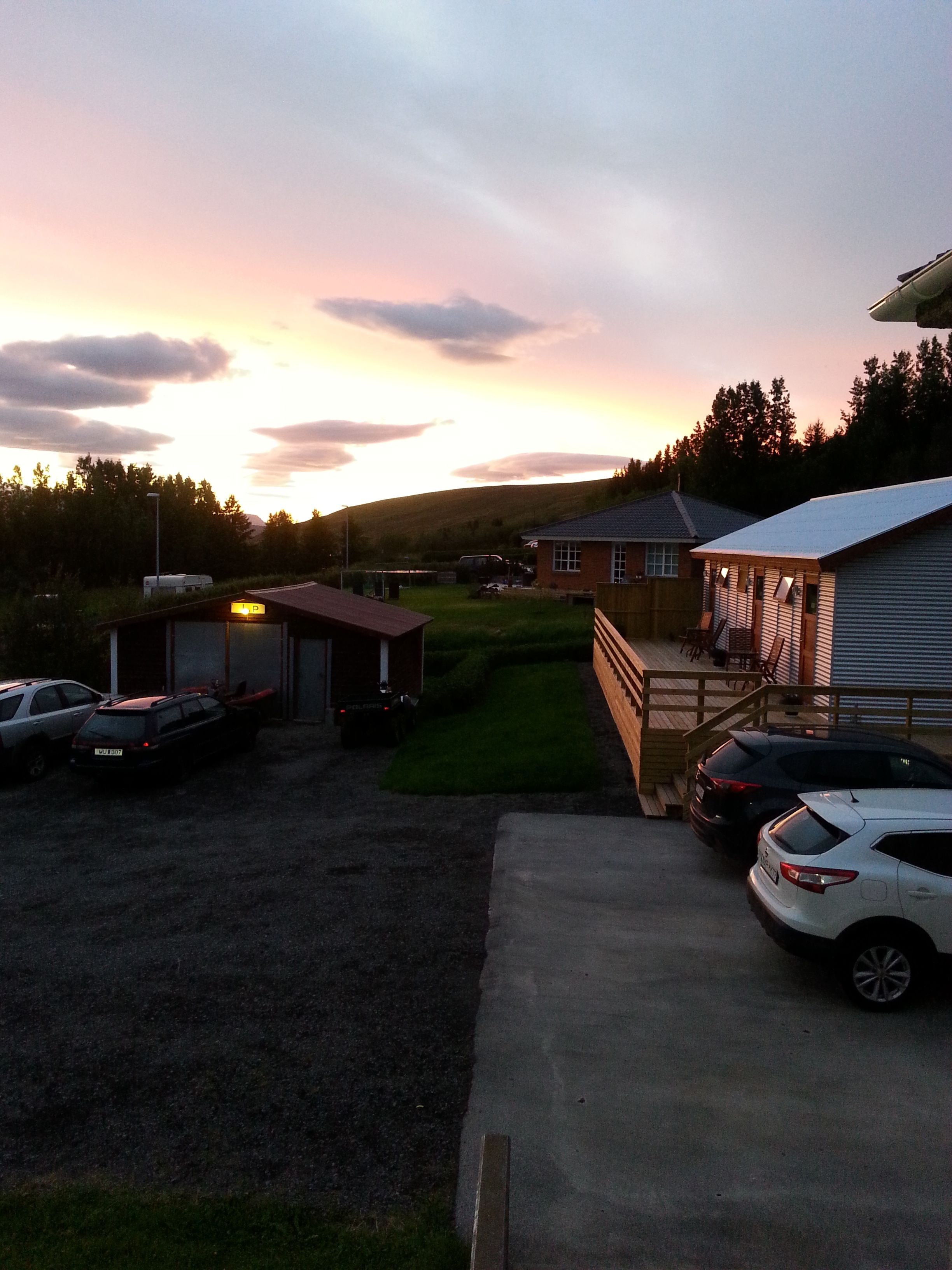 Front of property - evening/night