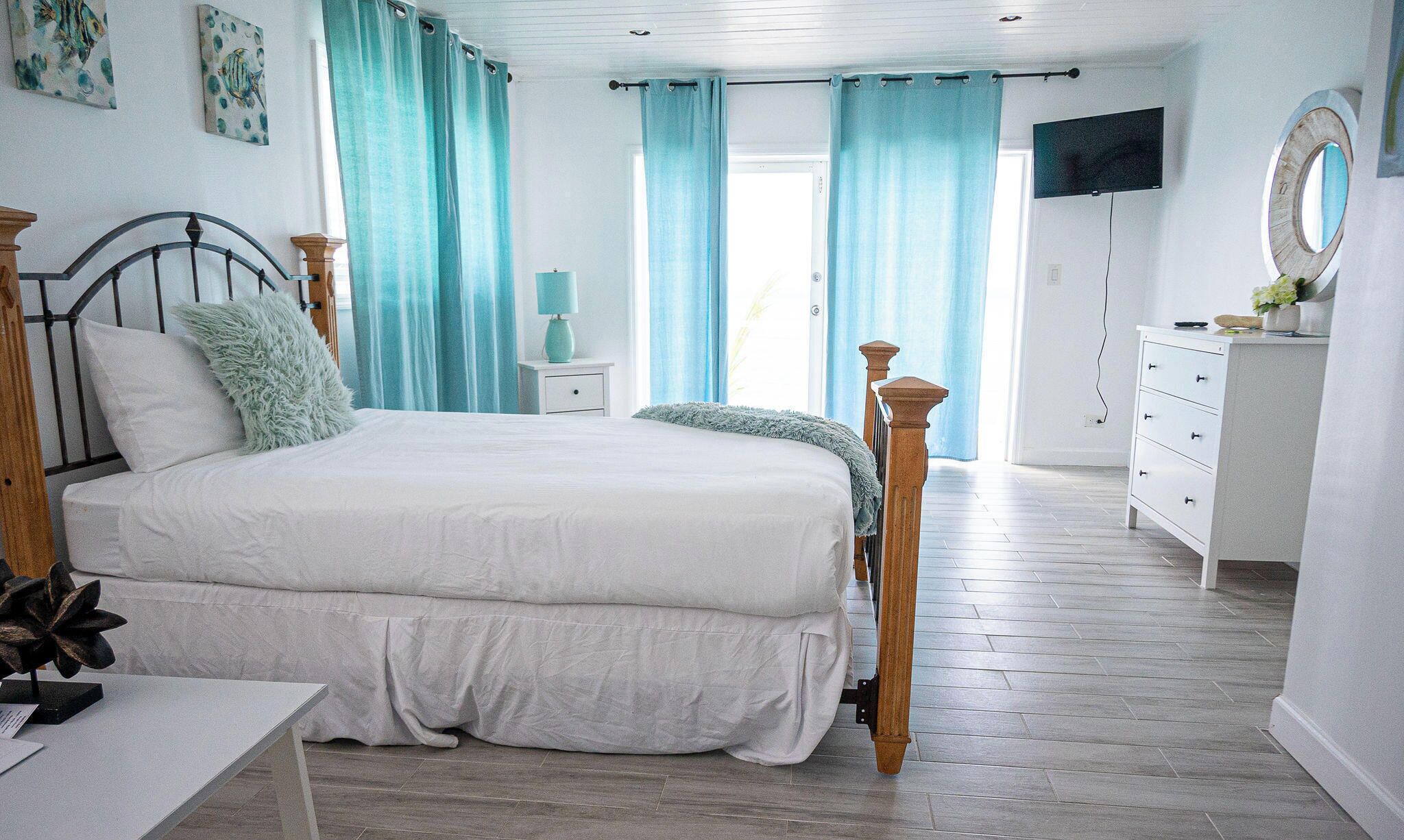 标准房, 1 张大床, 无烟房, 海洋景观 | 埃及棉床单、羽绒被、特色装修、特色家居