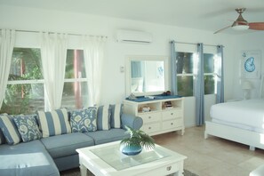 Standard Room, 1 King Bed, Non Smoking, Ocean View | View from room - The Sands Hotel (Cockburn Town)