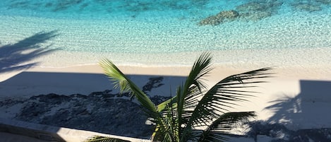 Blick von der Unterkunft