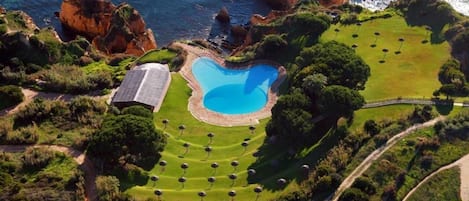 Indoor pool, outdoor pool