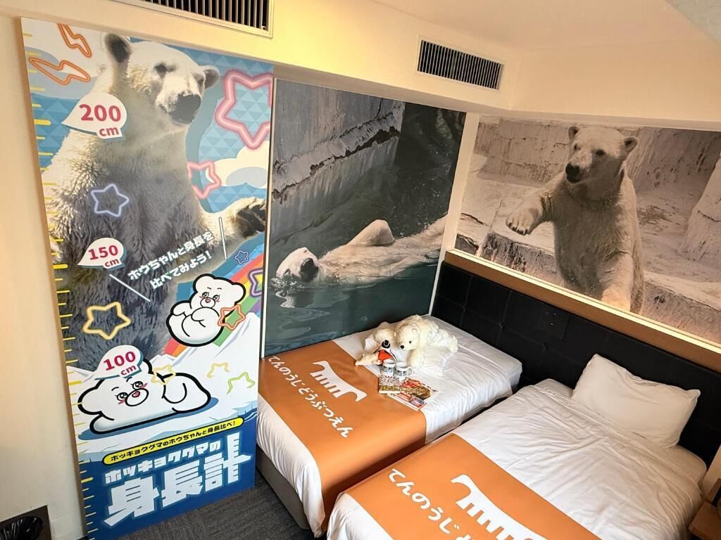 Kamar Twin | Brankas, meja kerja, kedap suara, dan Wi-Fi gratis