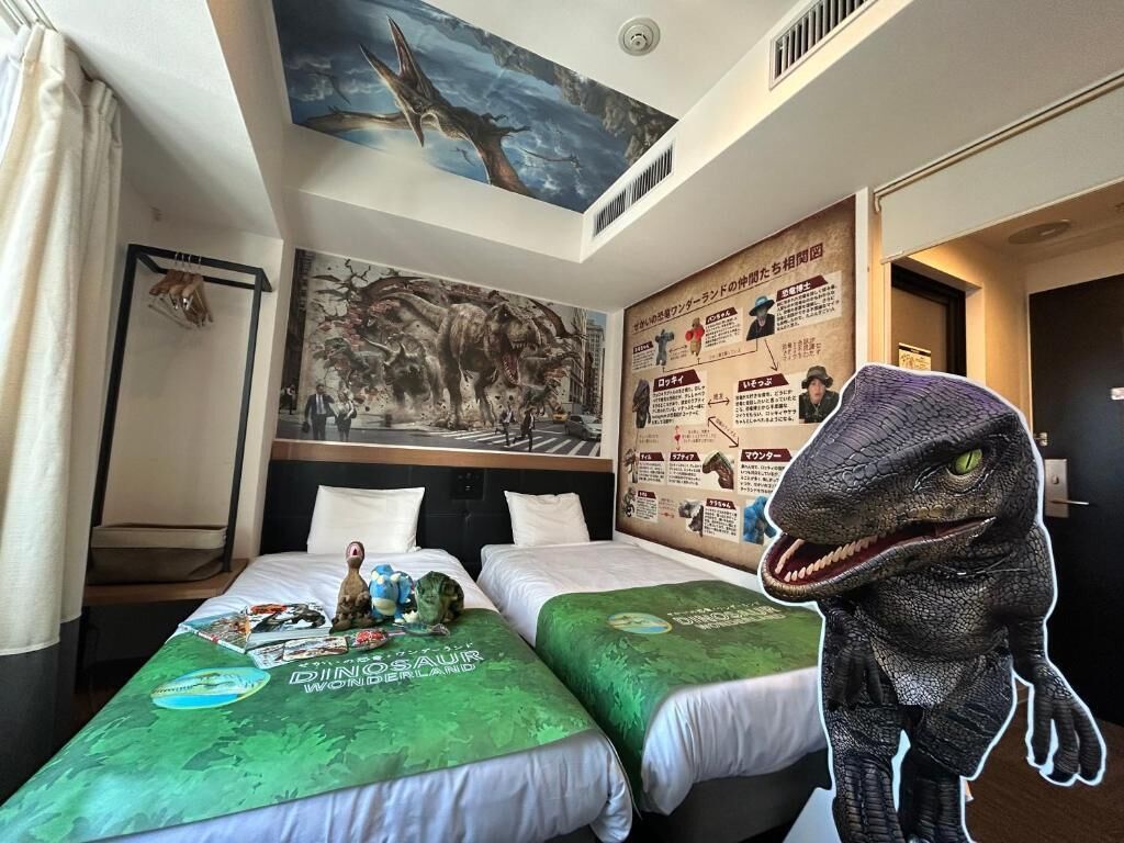 Kamar Twin Keluarga, 2 kamar tidur | Brankas, meja kerja, kedap suara, dan Wi-Fi gratis