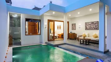 Deluxe Villa, 1 Bedroom, Private Pool | Terrace/patio