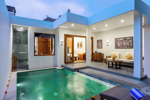 Vila Deluks, 1 kamar tidur, kolam renang pribadi | Teras/patio