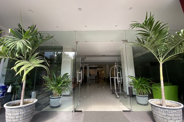 Interior entrance