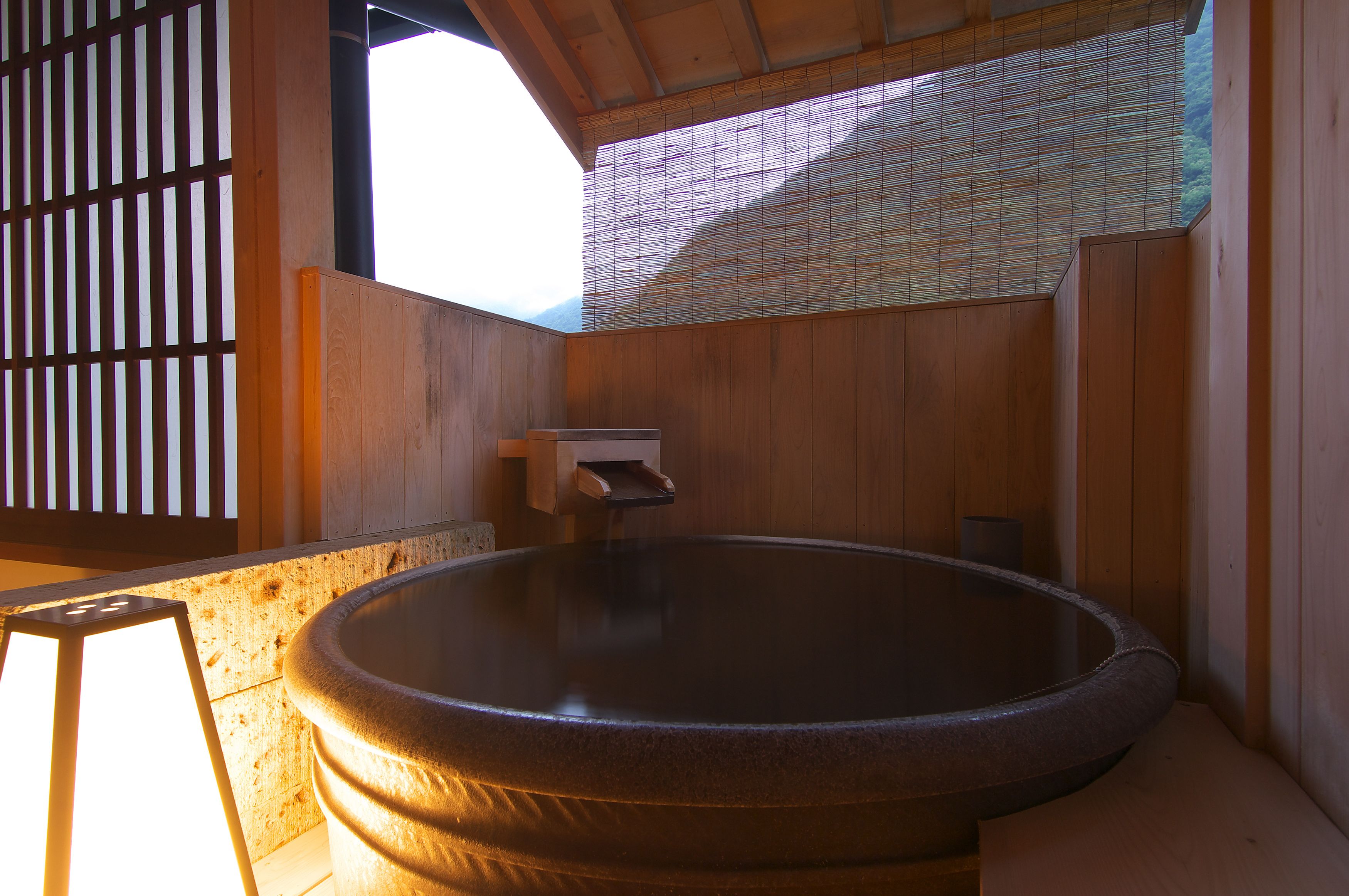 XXXWestern Style Room For 2 People with Private Partially Open-air Bath | Private spa tub