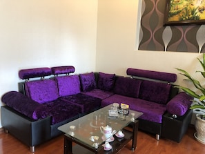 Room (VIP) | Living room | Flat-screen TV - Linh Phuong 2 Hotel (Can Tho)