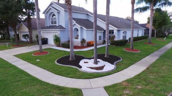 Family Villa, Hot Tub, Garden Area | Garden view