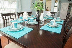Breakfast area