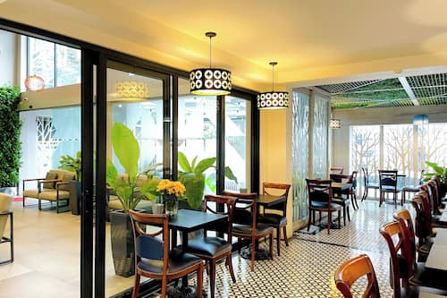 Sala de estar en el lobby