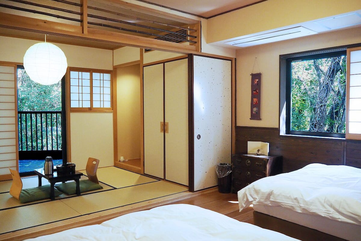 Camera (Japanese-Western Style, Open Air-Bath) | 1 camera, una cassaforte in camera