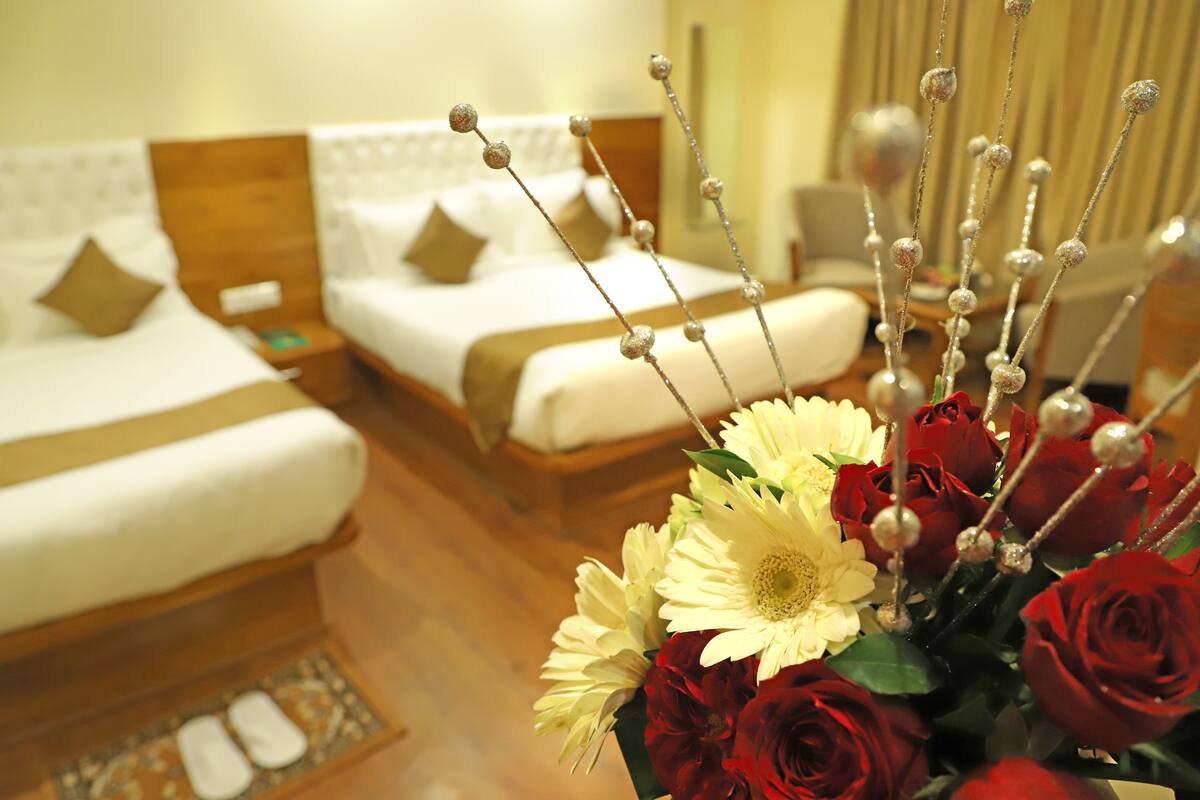 Executive Triple Room, Multiple Beds, Accessible, Non Smoking | 9 bedrooms, Egyptian cotton sheets, premium bedding, in-room safe