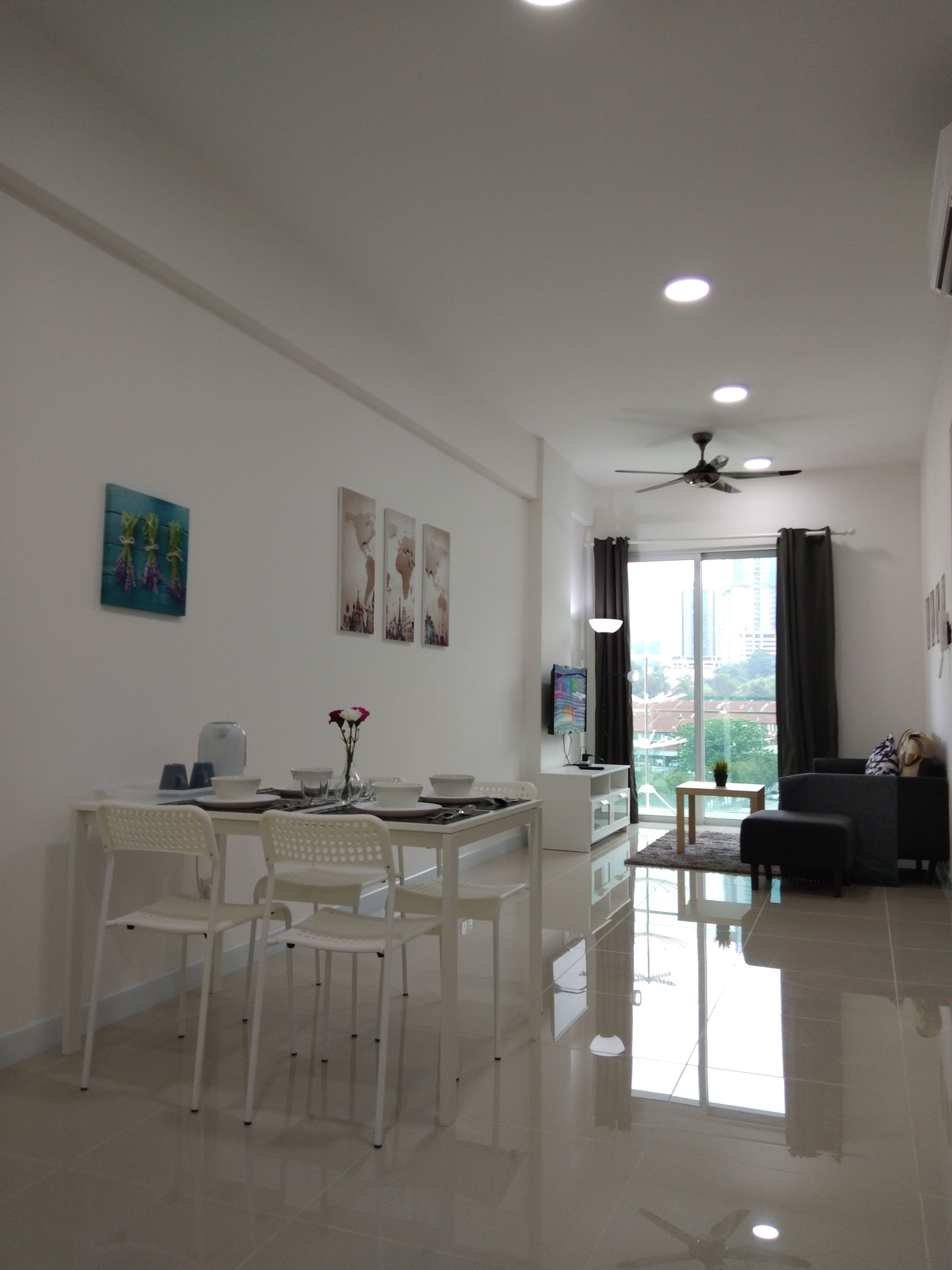 公寓, 2 間臥室 | 房內用餐區