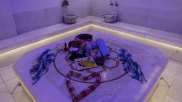 Behandlungsräume für Paare, Sauna, Dampfbad, Türkisches Bad/Hamam