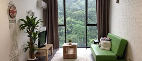 Duplex, Non Smoking | Living area