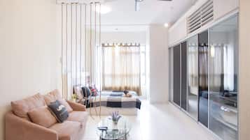 Estúdio, para não fumantes | Área de estar | TV