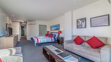 Appartement, 2 slaapkamers | 2 slaapkamers, een strijkplank/strijkijzer, babybedden (toeslag)