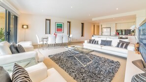 Apartment, 3 Bedrooms | Living area | Flat-screen TV - C-Scape by the Sea No.9 (Cowes)