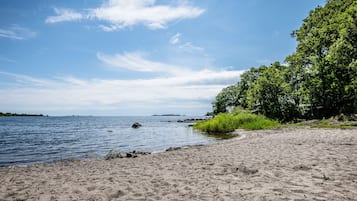 Playa privada y remo o canoa