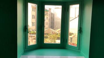 Blick von der Unterkunft