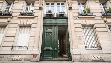 Façade de l’hébergement