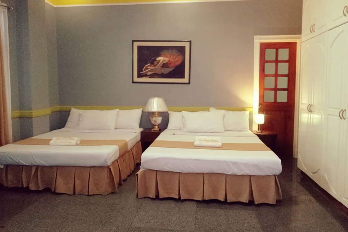 Free WiFi, bed sheets